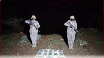 إحباط تهريب 22 كيلو حشيش في جازان بعملية نوعية لحرس الحدود